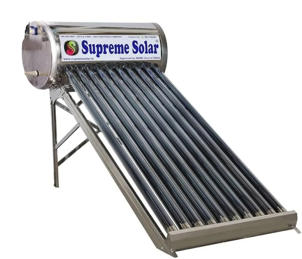 Supreme Steel Tank Series Solar Water Heater (ETC)