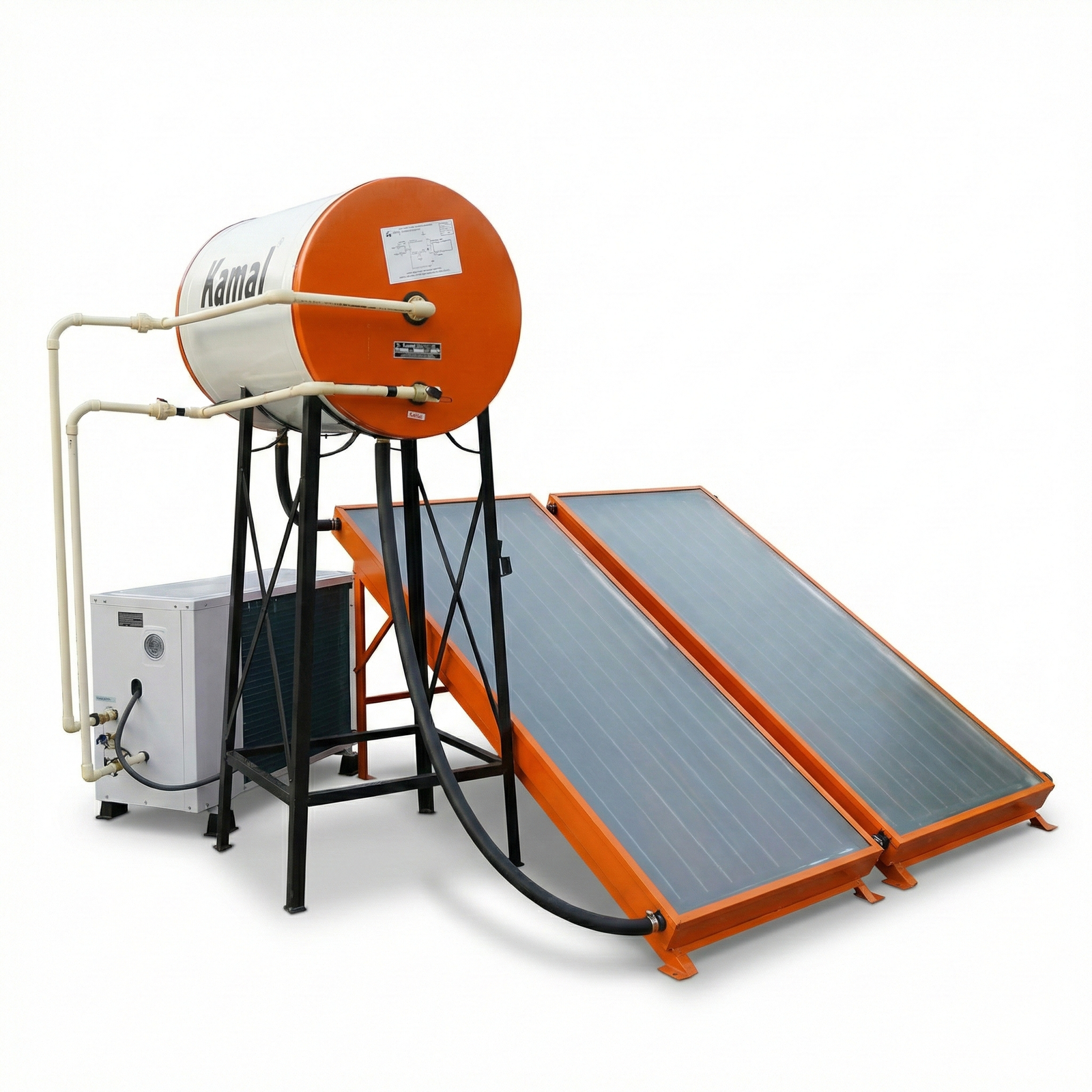 Solar Water Heater With Heat Pump Pressurized (Kamal)
