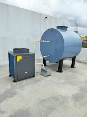 Heat Pump with Storage Tank 3000L MS Epoxy Coated (Kamal)