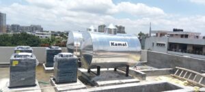 5000 Litre Heat Pump System with MS Epoxy Coated Hot Water Tank (Kamal)