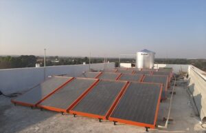 Solar Water Heater with Heat Pump 2000LPD MS Epoxy Coated (Kamal)
