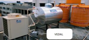 Air Source Heat Pump VET 3HP (Vedal)